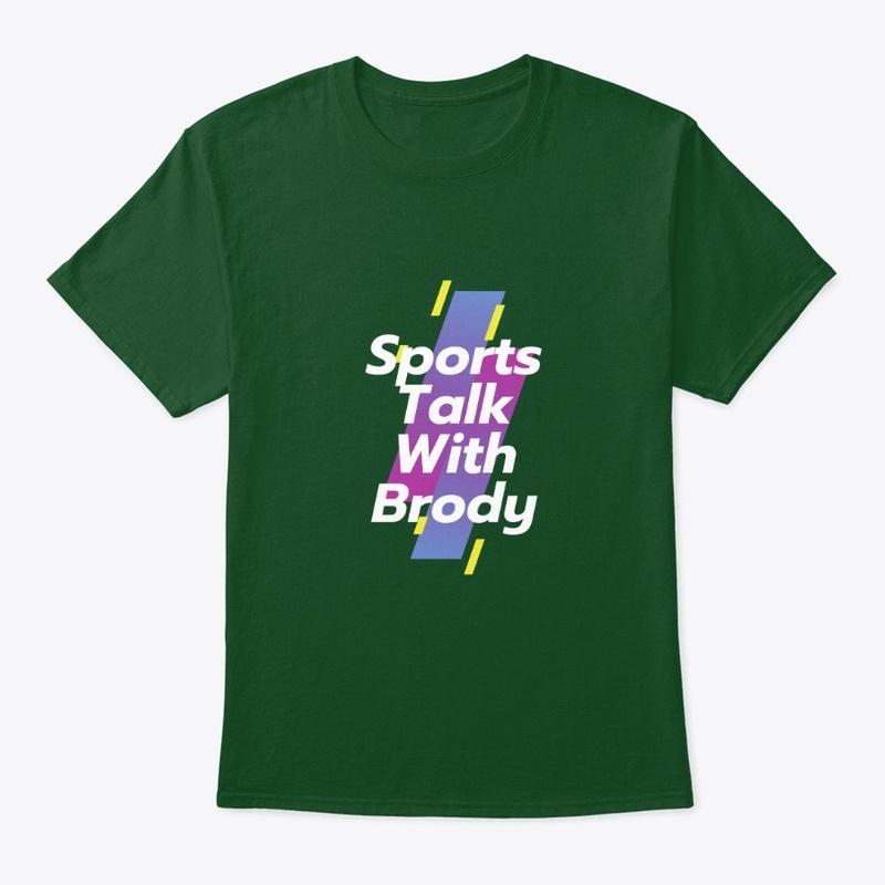 Shirt With Sports Talk With Brody  Logo