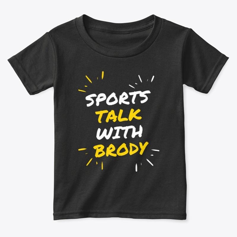 white yellow sports talk with brody