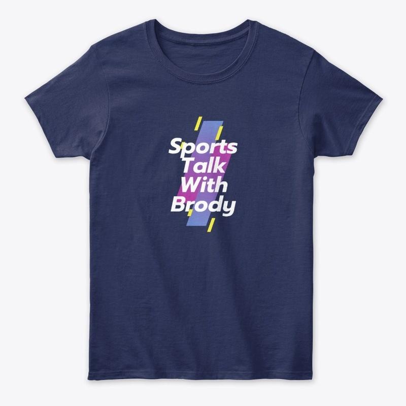 Shirt With Sports Talk With Brody  Logo